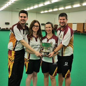 Matt Whyers Ruby Hill Chelsea Tomlin Martin Spencer National Mixed Fours Champions 2019-20