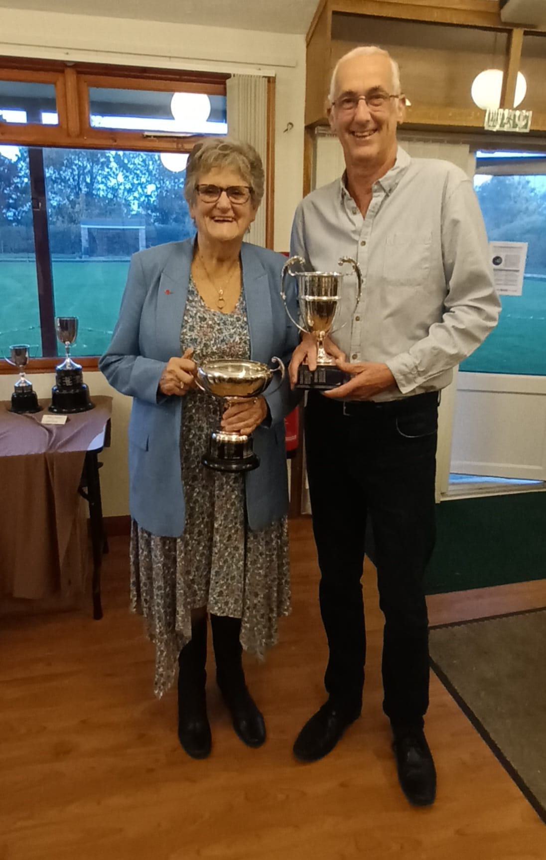 Cherry Richardson and Andrew Squire winners Champion winners