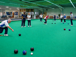Foxhill Indoor Bowls green
