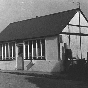 Shop demolished about 1972