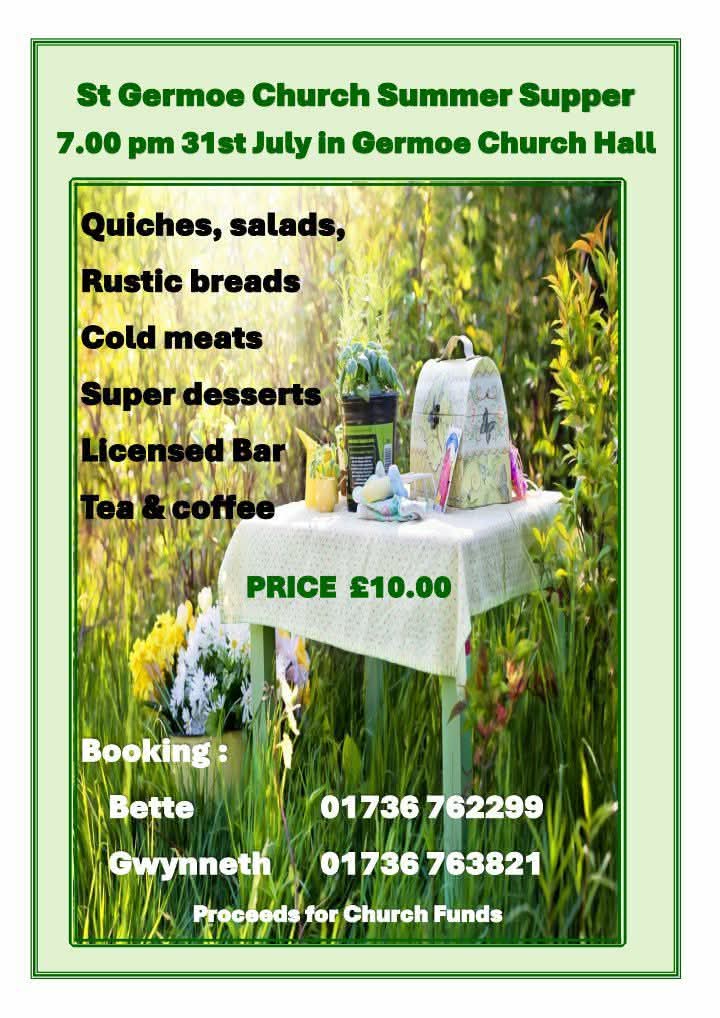 Germoe Parish Council Germoe Church Hall events