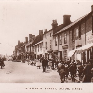 Normandy Street - Postmarked 27.5.1915