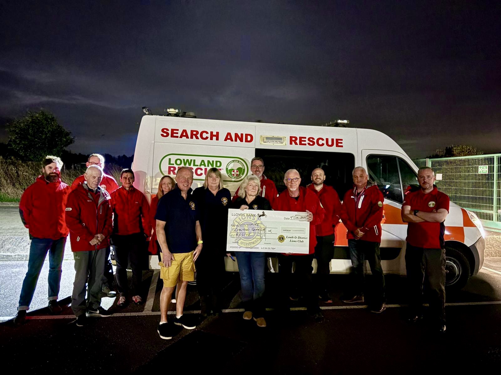 Louth & District Lions Lincolnshire Lowlands Search & Rescue