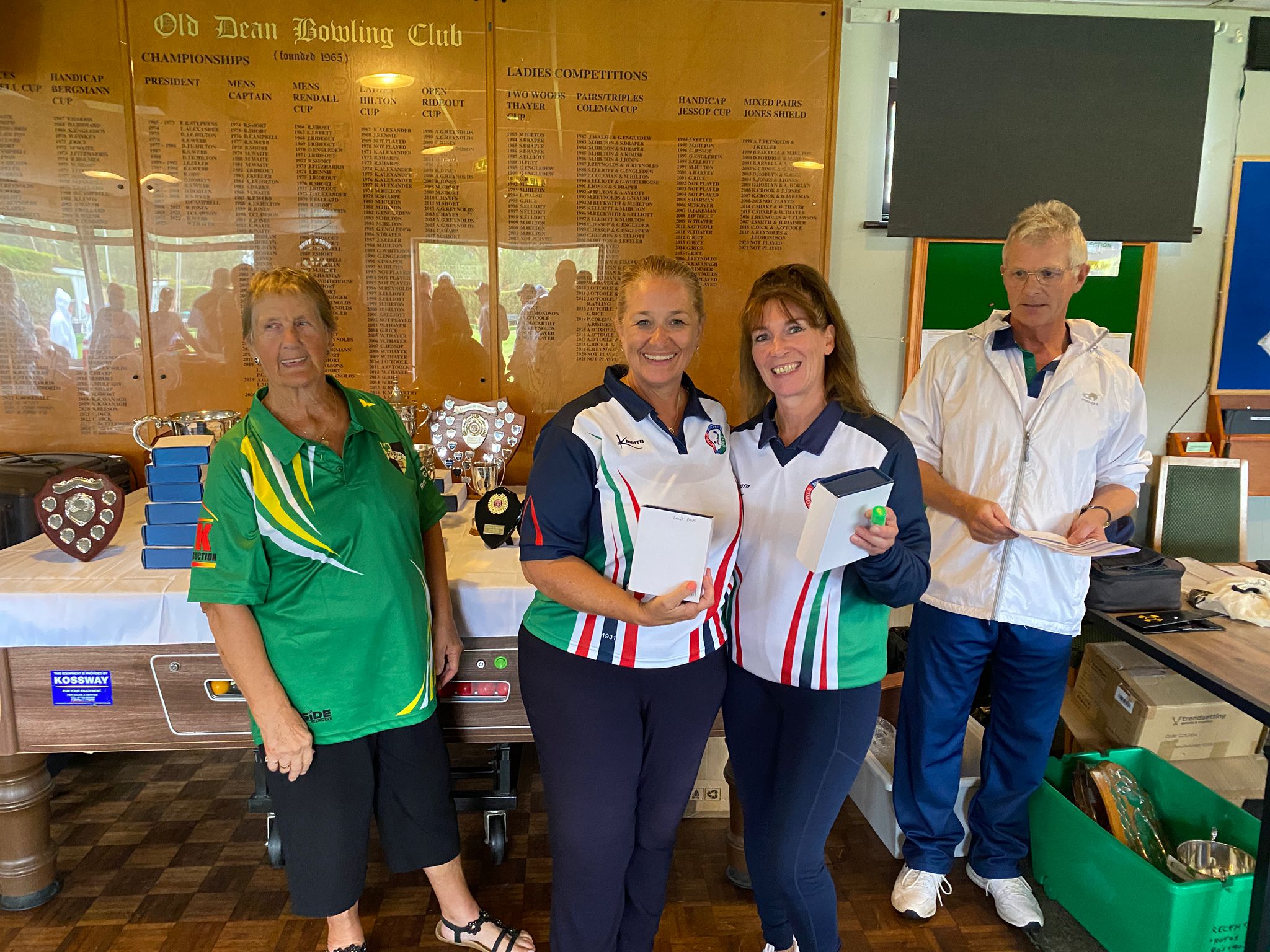 Sara & Jacqui - Ladies Pairs Finalists