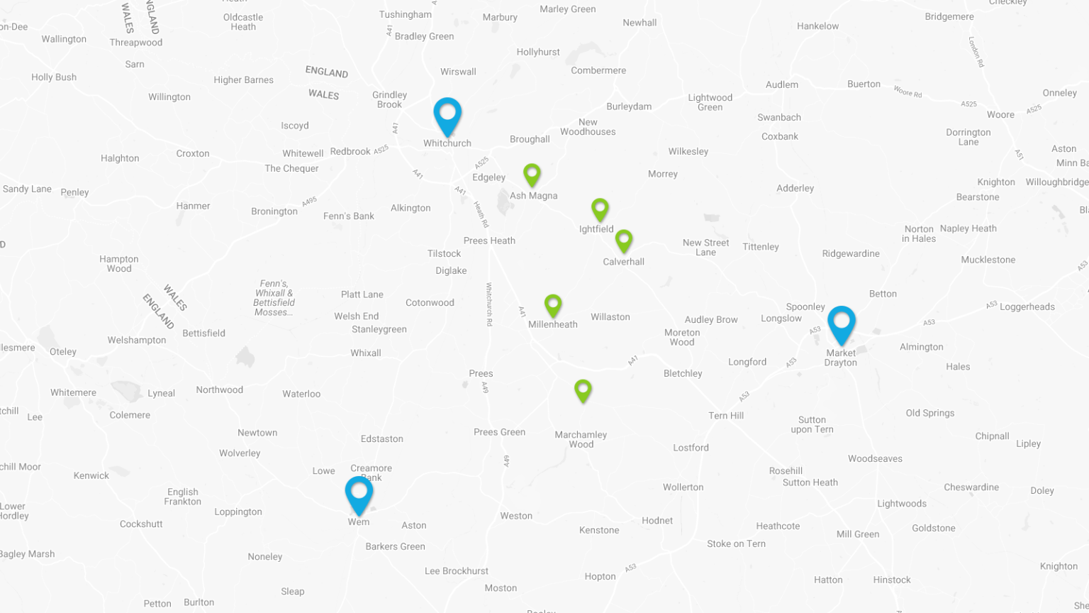 Route 2 - Fridays - Whitchurch