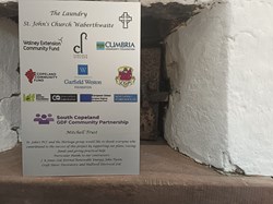 Plaque and old bread oven