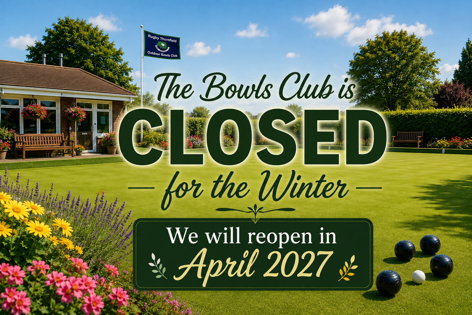 Rugby Thornfield Outdoor Bowls Club Home
