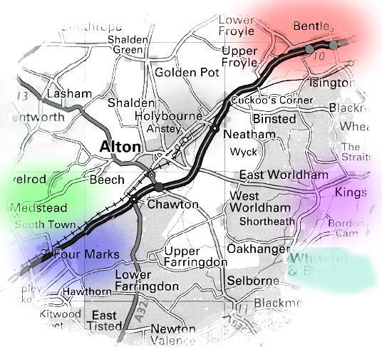 Alton Community Care The area we cover