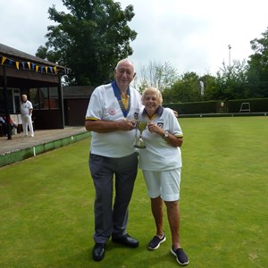 Conyers Cup ladies singles won by Hazel Taylor.