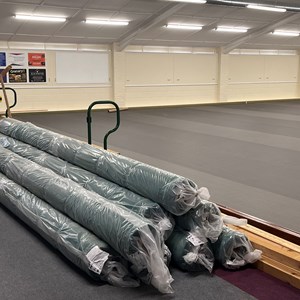 West Mersea Bowls Club The New Indoor Rink Carpet