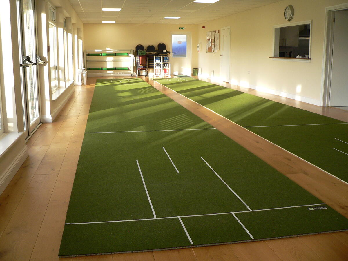 Short Mat bowling at North Tawton B.C.