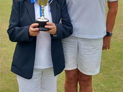 Left to Right, Dorothy Bradfield Winner Angela Amura and Runner up Andrea Lippett