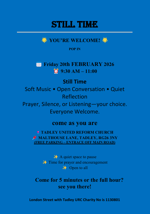 Tadley United Reformed Church Home