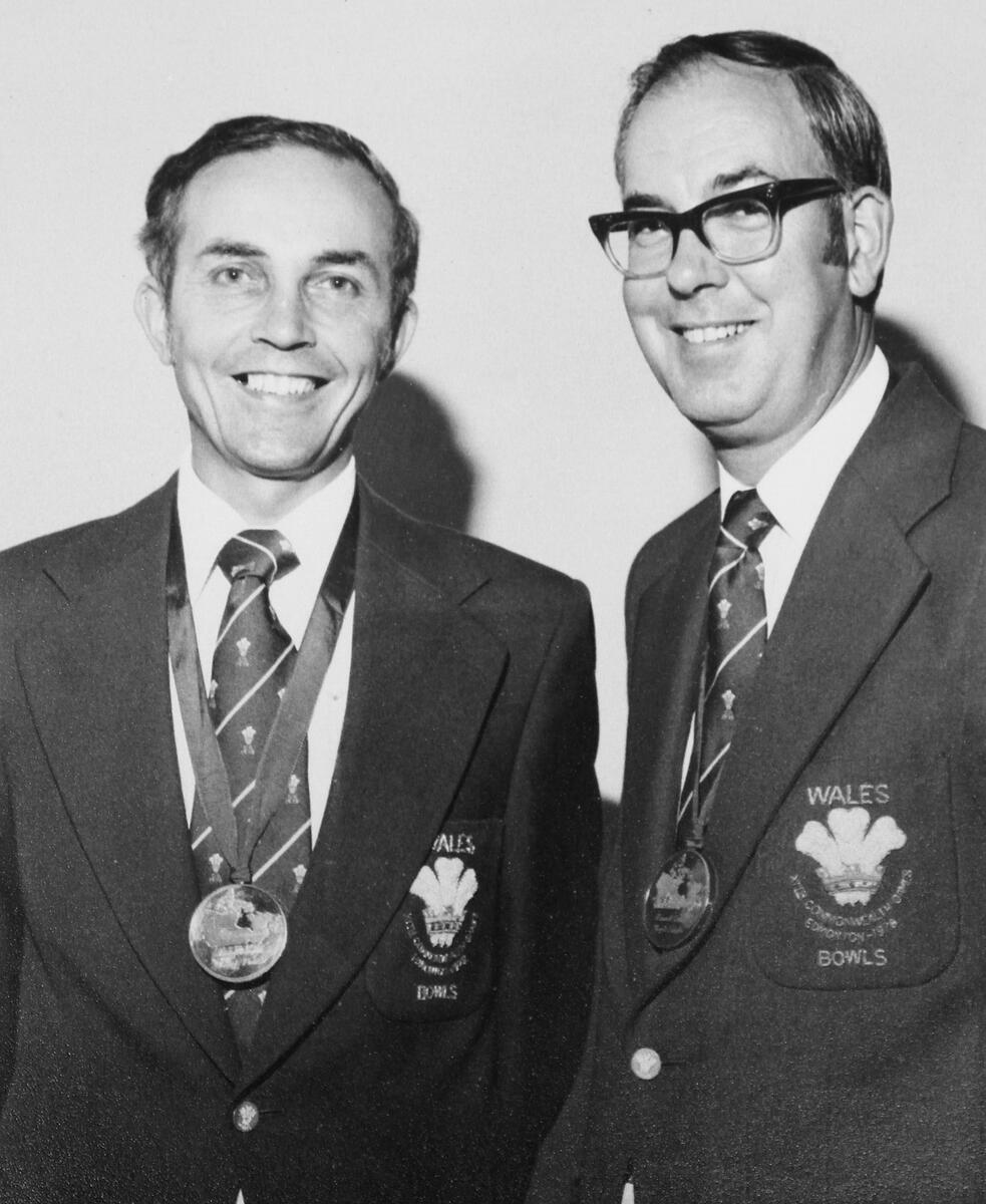 Commonwealth Games 1978 Bronze Medal Winners  J.A. Morgan &  J.R. Evans