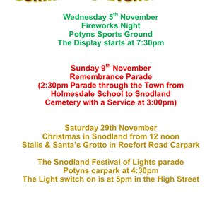 Snodland Town Council Posters for Noticeboards