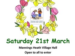 Mannings Heath & District Horticultural Society Spring Show 2026