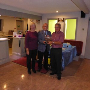 Mixed Pairs winners - Pat Bodily, Neville Bodily