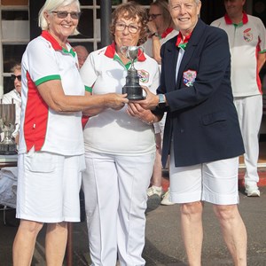 Ladies' Handicap Pairs - Runners-up