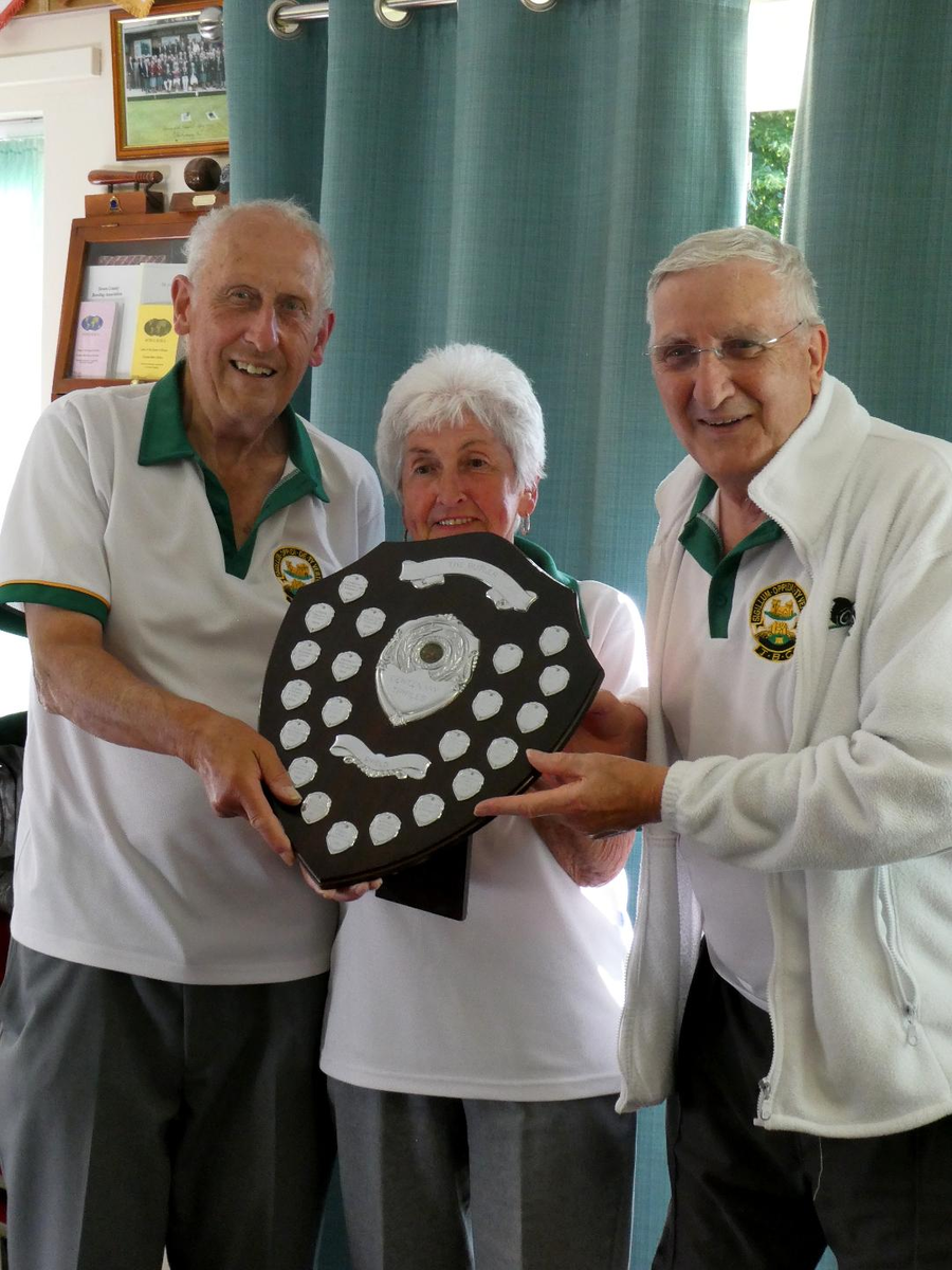 Presentation of Shield to Alan H and George R