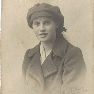 Florence Gould, daughter of the vicar of North Collingham c 1916