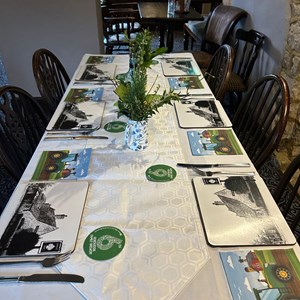 Tony Bracey's 50th anniversary preparation