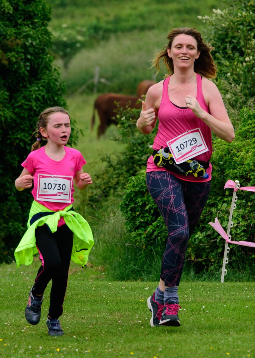 Linda & Orla Doggrell (at speed)