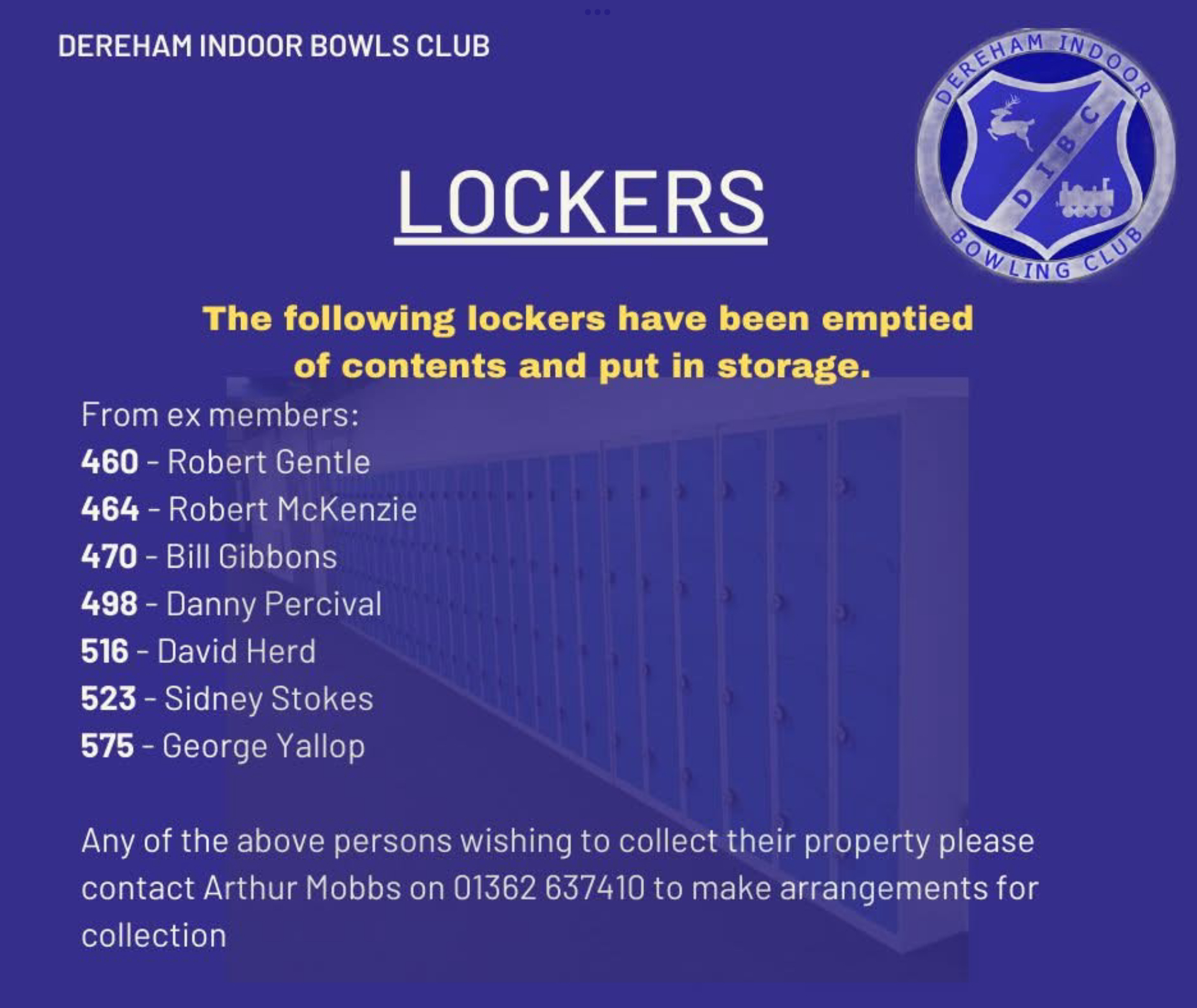 Dereham Indoor Bowling Club Home