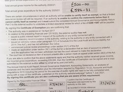 Stockton Parish Council AGAR 2021-2022