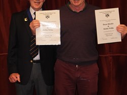 President John Newland with Robbie Willis r/u  in Cameron Cup, Mens Pairs (with Dean Ritchie)