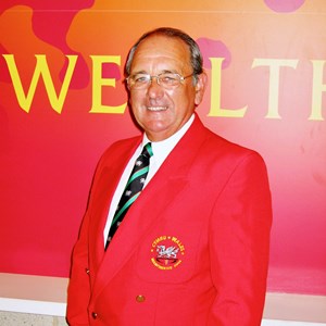 Hugh Meddins Commonwealth Games Team Manager Lawn Bowls Manchester 2002