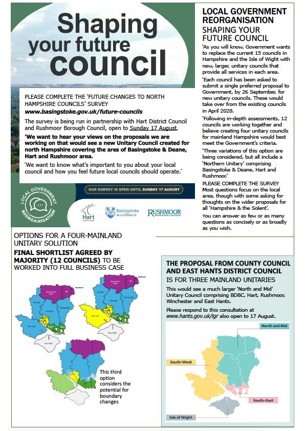 Newnham Parish Council Local Gov Reorganisation