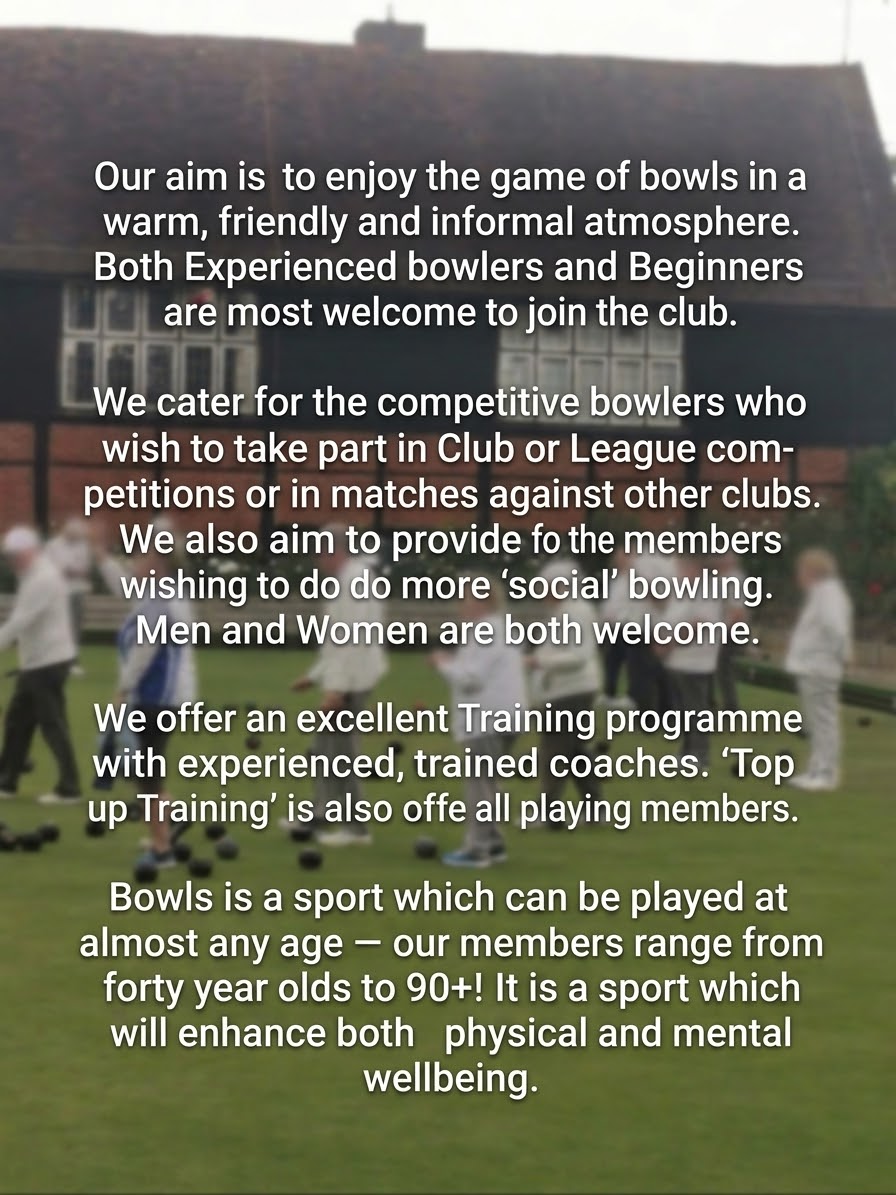 Ruislip Bowls Club Home