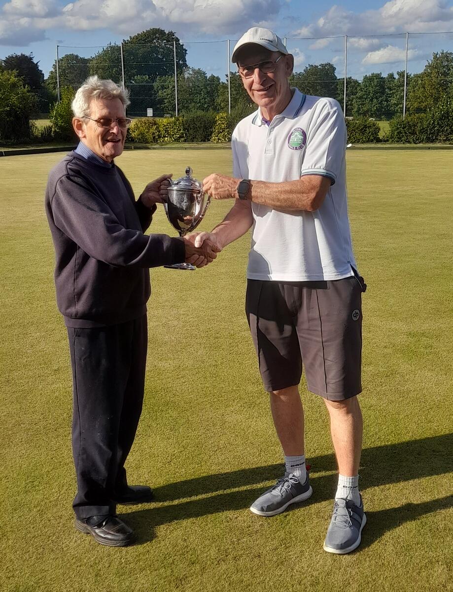 Graham Allen Winner of club Singles competition.