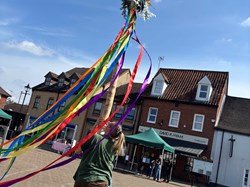 Brandon Town Council Maypole Dancing and Makers Market 2026