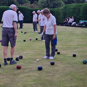 Holwell Sports Bowls Club President Sue Moore's Tour 2025
