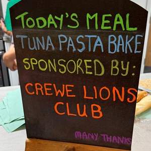 Crewe Lions Club Working with the homeless