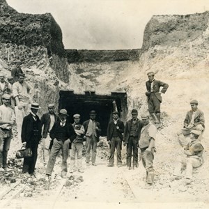 Construction of West Meon Tunnel