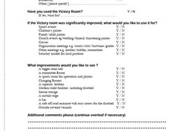Bucklebury History Group The Victory Room