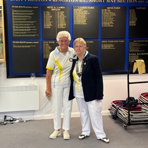Ladies Rose Bowl Runner Up - Ennis Allum