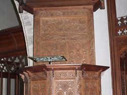 Clun Town Council with Chapel Lawn St George's Church