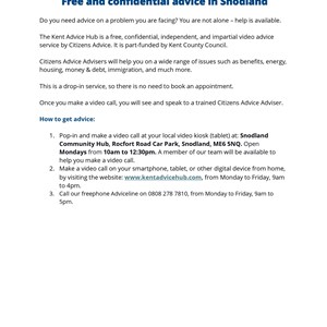 Snodland Town Council Posters for Noticeboards