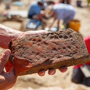 Some Roman put his foot in it – you can see the hobnails