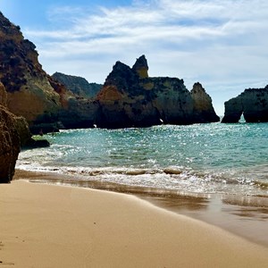beautiful beach at Three Brothers Rocks