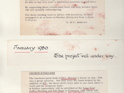 Bucklebury History Group Kneelers at St Marys Church