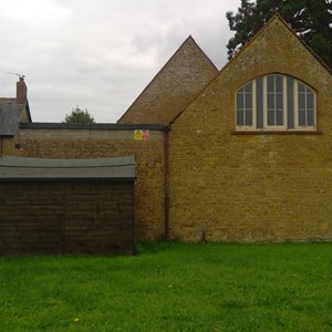 Back of Centre showing part of the walled garden