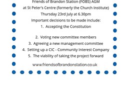 Brandon Town Council Notice Board