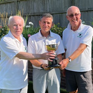 2025 MARJORIE BISHOP TOURNAMENT WINNERS - Barry Morgan, Paul Speller, Phil Voce