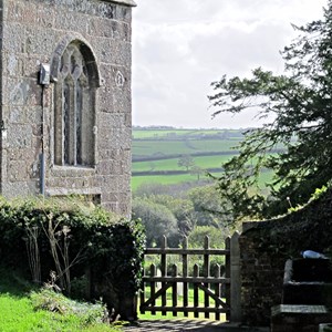 Holy Cross Church with Views to Luffincott