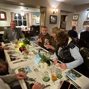 Current & past councillors join Tony and Janet Bracey