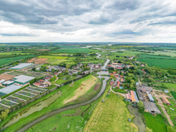 Aerial View of Battlesbridge